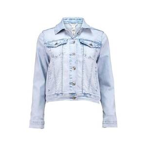 Jacheta de denim cu buzunare pe piept imagine