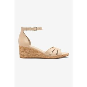 Sandale wedge din piele Hayley imagine