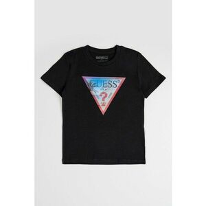 Tricou cu logo si decolteu la baza gatului imagine