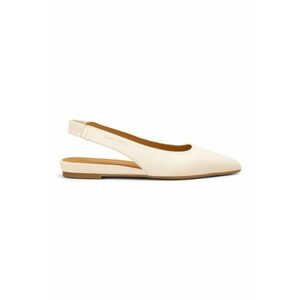 Balerini slingback de piele imagine