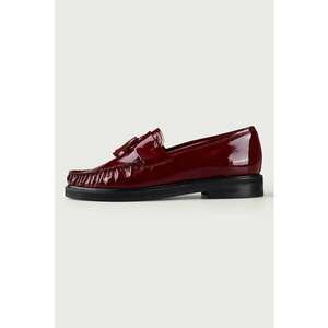 Pantofi loafer din piele cu detaliu cu canaf imagine