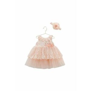 Rochita Eleganta Fetite - cu Tulle - Bentita Asortata - ELB8238 imagine