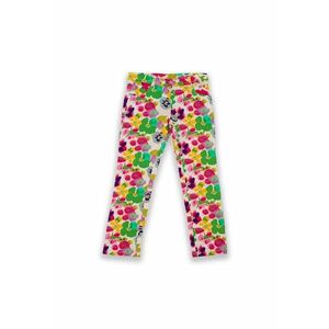 Pantaloni lungi inflorati - fetite - 36432 - Multicolor - imagine