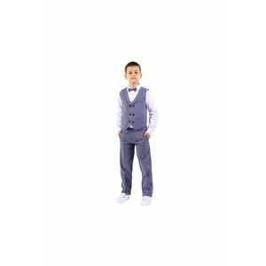 Costum elegant baieti - 4 piese - cu vesta - MY-5146 imagine