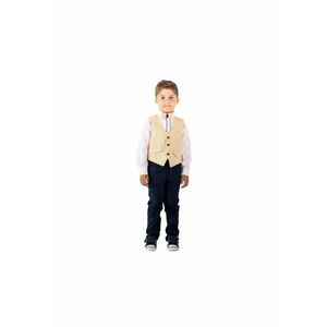 Costum elegant - baieti - cu Vesta - 4 Piese - MY-5106 imagine