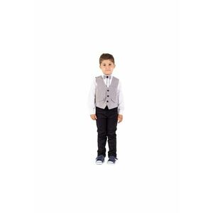 Costum elegant - baieti - cu Vesta - 4 Piese - MY-5106 imagine
