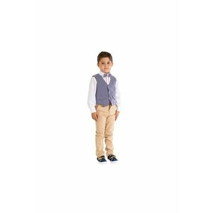 Costum elegant - baieti - cu Vesta - 4 Piese - MY-5106 imagine