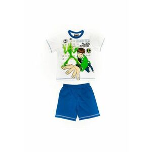 Pijamale albe baieti - BEN532 imagine