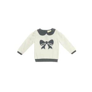 Pulover cu imprimeu fundita - 11837 - Ivoire imagine