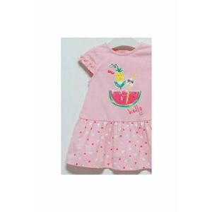 Rochie cu inimioare - albastra - ELB7049V imagine