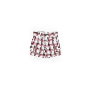 Pantaloni scurti - bebelusi - in carouri - 32142 - Alb - imagine