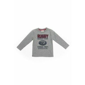 Bluza din bumbac - cu imprimeu - baieti - 45730 imagine