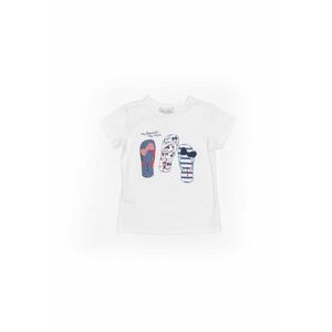 Tricou copii - My Favorite Flip Flopes - 26430 - Alb - imagine