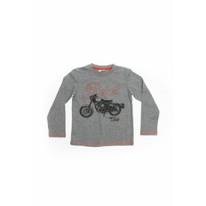 Bluza din bumbac - baieti - 28710 - Gri - imagine