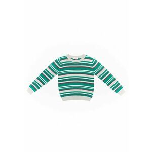 Pulover cu dungi - baieti - 42727 - Verde - imagine