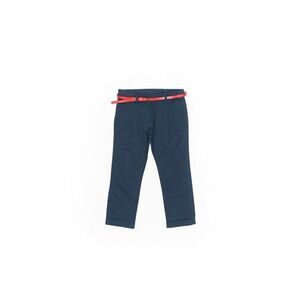 Pantaloni lungi cu curea - 22432-1 - Bleumarin - imagine