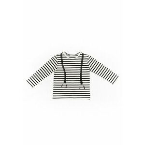 Bluza cu dungi - fete - 55810 - Crem - imagine