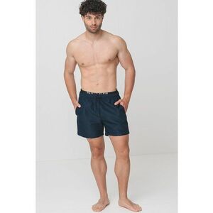 Pantaloni scurti de baie cu snur si banda logo imagine