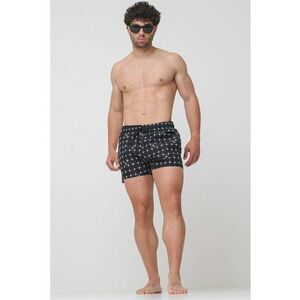 Pantaloni scurti de baie cu model in carouri imagine