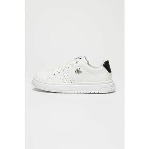 Pantofi sport din piele ecologica cu aplicatie logo imagine