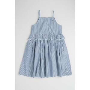 Rochie de bumbac organic cu dungi imagine