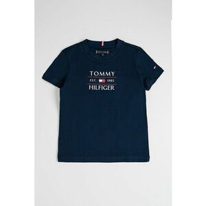 Tricou de bumbac cu decolteu la baza gatului imagine