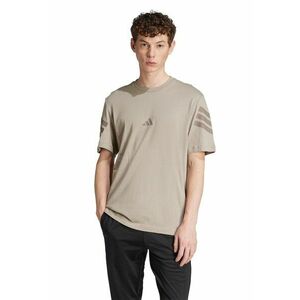 Tricou din bumbac cu decolteu la baza gatului imagine
