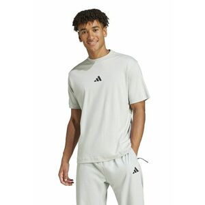Tricou cu decolteu la baza gatului si detaliu cu model monograma imagine