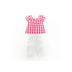 Compleu bluza in carouri - cu pantaloni - 10215 imagine