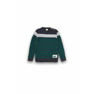 Pulover cu dungi - baieti - 50741-1 - Verde - imagine