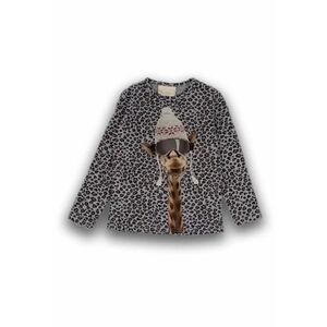Bluza leopard - Giraffe - din bumbac - 41830 imagine