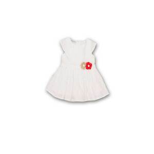 Bluza de vara - cu floricele - 51431-1 Alb imagine