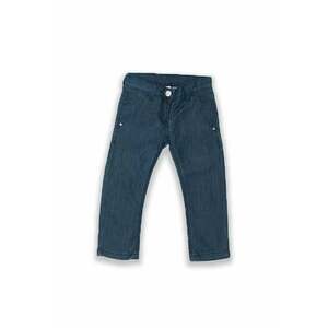 Pantaloni lungi fetite - 23442 - Albastru - imagine