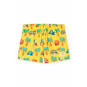 Pantaloni scurti de baie cu imprimeu grafic imagine