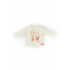 Bluza ivoire bebelusi - din bumbac - crem - 20940 - Crem imagine