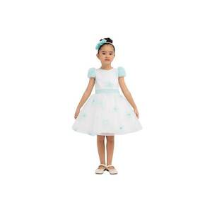Rochita Eleganta Fetite - - cu Flori Aplicate - Bentita Asortata - 33319 imagine