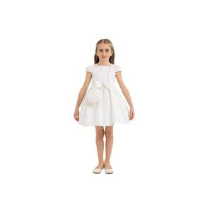 Rochita Eleganta cu Gentuta - - pentru Fetite - cu Model Brodat - 33315 imagine