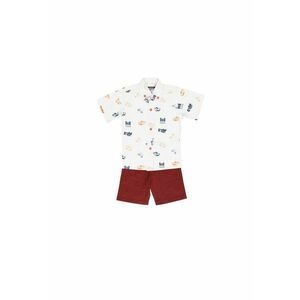 Compleu - pentru baieti - cu pantaloni scurti - 2 Piese - MK-7020 imagine