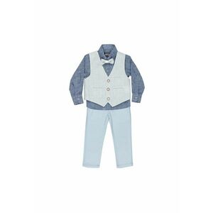 Costum elegant baieti - 4 piese - cu vesta - MY-5127 imagine