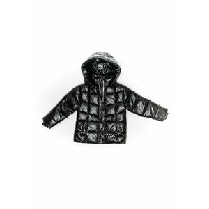 Geaca groasa copii - cu gluga - neagra - 40834 imagine