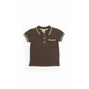 Tricou cu buzunar baieti - 20340-3 - Maro - imagine