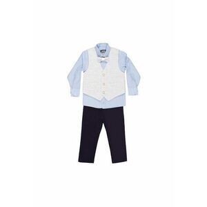Costum elegant baieti - 4 piese - cu vesta - MY-5131 imagine