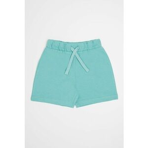 Pantaloni scurti din bumbac cu snur in talie imagine