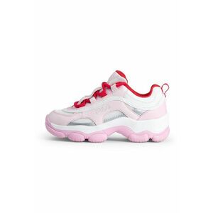Pantofi sport de piele ecologica cu garnituri din material textil Dreamster imagine