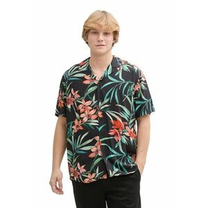 Camasa cu maneci scurte si model tropical imagine