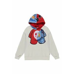 Hanorac cu maneci cazute Cyborg Bear imagine