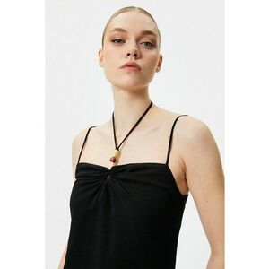 Rochie midi cu slit lateral imagine