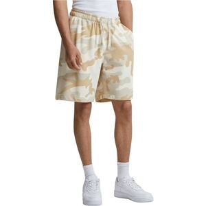 Pantaloni de trening din amestec de bumbac cu model camuflaj imagine