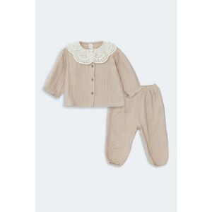 Set de bluza de bumbac si pantaloni imagine