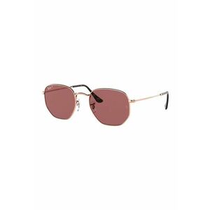 Ochelari de soare hexagonali unisex cu lentile polarizate imagine